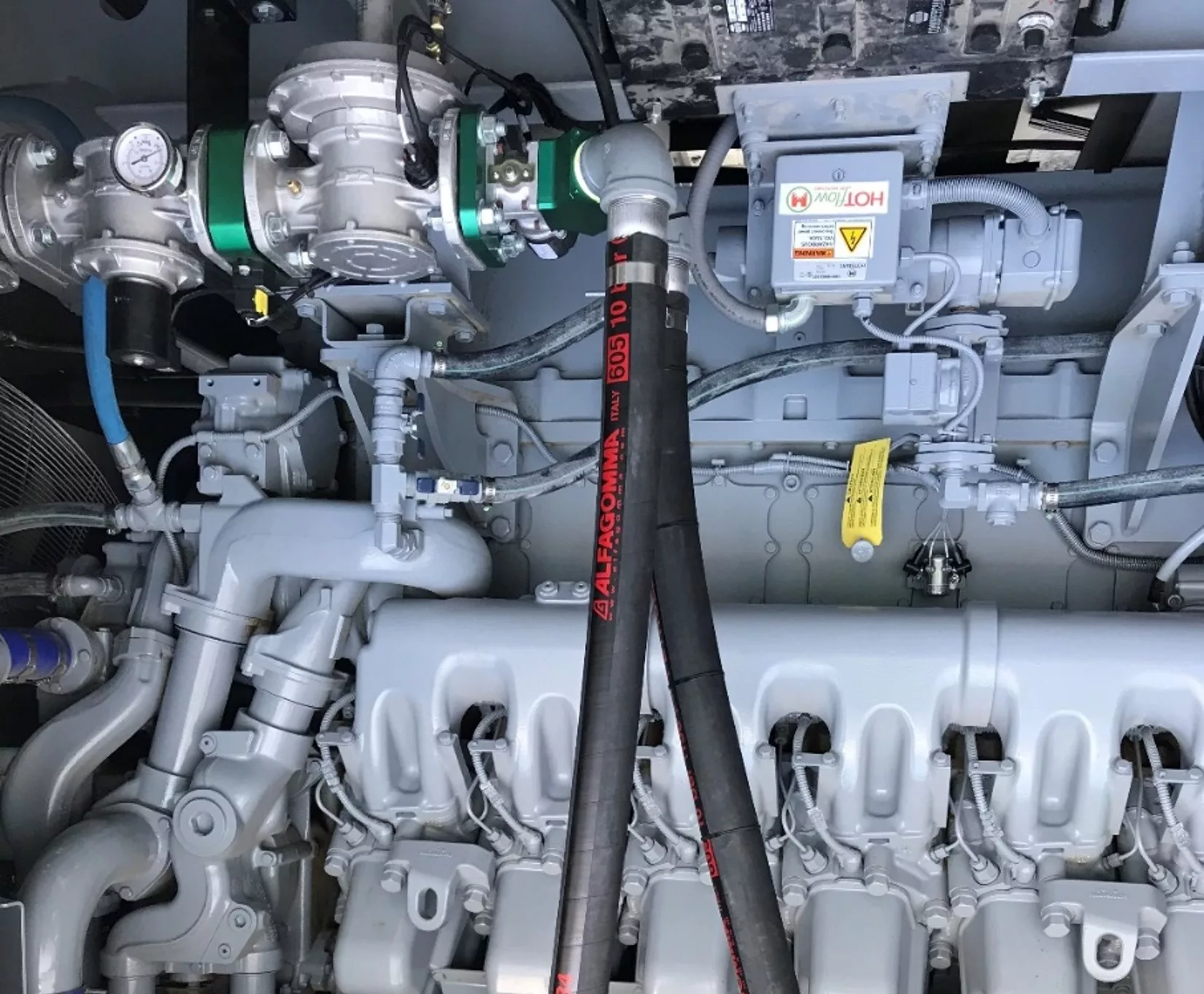 dual fuel engine generator equipment