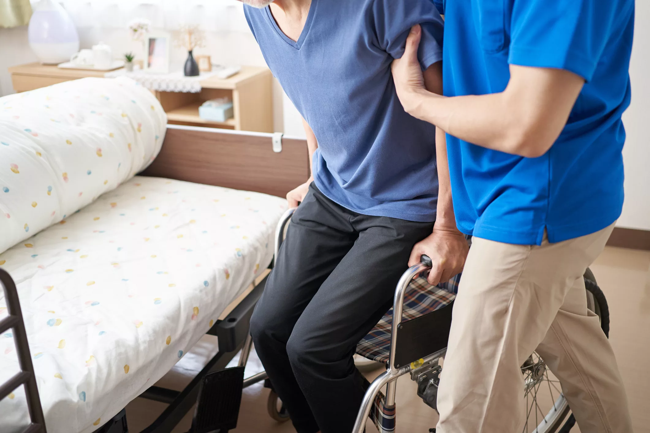 bi-fuel power generator assisted living facility