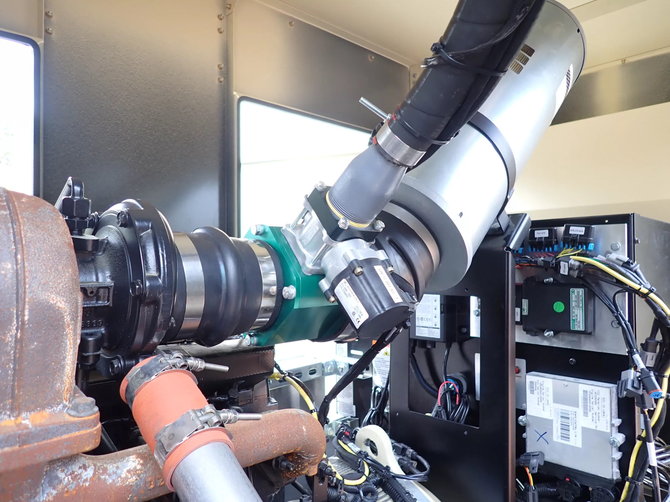 bi-fuel diesel engine conversion