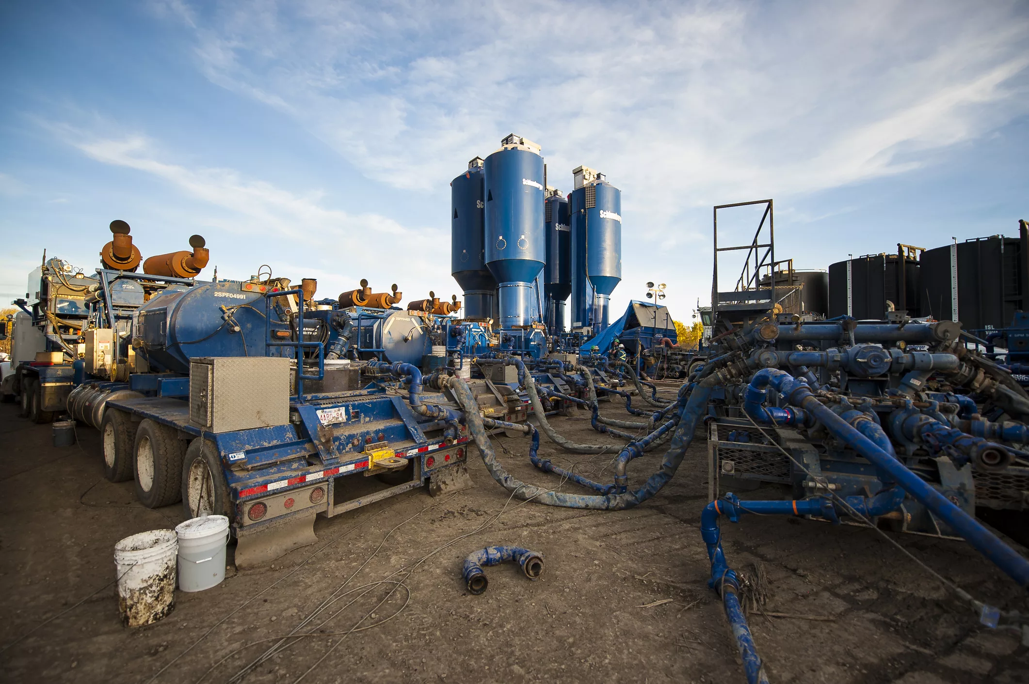 Bi-fuel Diesel Power Generator for North Dakota Fracking Operations